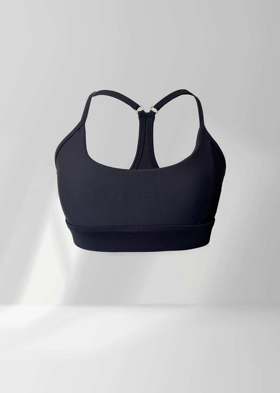 Top Fita Negro Ajustable